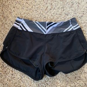 Lululemon speed shorts
